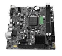 Tosuny Placa Base LGA 1155, Placa Base para computadora de Escritorio USB3.0 SATA DDR3 1066/1333/1600/1866 Placa Base para B75, Interfaz Dual USB3.0, Soporte VGA + Salida Dual HDMI