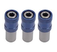 Tosuny Portabrocas con Vástago Hexagonal de 10 Mm a 1/4 Pulg.Adaptador de Liberación Rápida para Destornillador Eléctrico