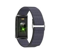 Tosuny Pulsera Inteligente, Banda de Rastreadores de Fitness sin Pantalla para Monitor de Entrenamiento y Sueño, Banda Inteligente Ultra Ligera de 22 G, 40 Días de Duración de la (Black)