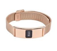 Tosuny Pulsera Inteligente de Salud, Rastreador de Ejercicios Portátil con Monitoreo del Sueño, Modos Multideportivos, Conteo de Pasos, Notificaciones de Llamadas, IPX8 a Prueba de (Gold)