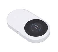 Tosuny Punto de Acceso Móvil 4G WiFi 6, Enrutador LTE Portátil con Ranura para Tarjeta SIM, WiFi de Bolsillo de Banda Dual 2.4G/5.8G, Admite 32 Dispositivos Pantalla LED para Viajes Al (White)