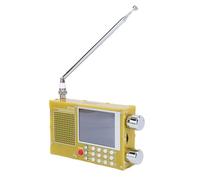 Tosuny Radio de Banda Completa de Alta Sensibilidad, Receptor Portátil Am/FM/SW con Sintonizador, Pantalla LCD de 2,8 Pulgadas, Soporte RDS y Batería de 5000 MAh para Uso en Exteriores y (Yellow)