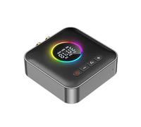 Tosuny Receptor Transmisor Bluetooth 6.0 para TV, Adaptador de Audio Bluetooth 3 en 1 para Estéreo Doméstico, Transmisor FM con Pantalla Digital, Salida AUX de 3,5 Mm, Compatible con