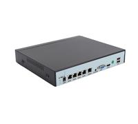 Tosuny Recordadora de Video de la Red de Seguridad PoE NVR de 4k 4 Canales, H.265+ CCTV DVR con 4 PoE Ports Detección de Movimiento Control Remoto Control Remoto, (Enchufe de la UE)