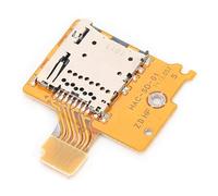 Tosuny Reemplazo de Placa Lectora de Ranura para Tarjeta de Memoria de Aluminio y ABS para Consola, Resistente a la Corrosión, Liviano para una Fácil Instalación