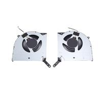 Tosuny Reemplazo de Ventilador de Enfriamiento de GPU para CPU para Pro 5 16Arh7H 15iaH7H 16AH7 R9000P Y9000P Gen 7 2022 Serie, Ventilador de la Computadora Portátil ABS de Aleación de