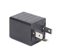 Tosuny Relé de Destello LED No Polaridad 12V 24V Normalmente Abierto, para