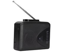 Tosuny Reproductor de Casetes Portátil con Radio Am/FM, Altavoz Incorporado y Conector para Auriculares, Alimentado por Batería o USB para Música Nostálgica y Radio Clásica