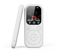 Tosuny Reproductor MP3 con 5.4, 128 GB de Reproducción de Música Portátil Expandible Sonido HiFi, Altavoz, Radio FM, Grabadora de Voz, Libro E para (16 g de Tarjeta de Memoria pequeña)