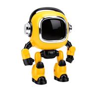 Tosuny Robot IA para Niños, Compañero de Conversación, Chat por Voz, Blanco | Compañero Interactivo de IA, Narración de Cuentos, Aprendizaje de Idiomas, Compañero Educativo, Cuerpo de ABS, Recargable