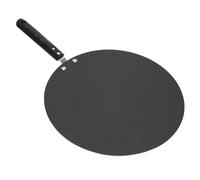 Tosuny Sartén para crepé Antiadherente, Plancha Redonda para Panqueques para Estufa de Gas, Sartén para crepé con Tapa de Estufa de Aluminio, Antiadherente para Panqueques para Huevo, Pan, Pastel,