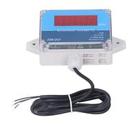 Tosuny Sensor Medidor de Velocidad Impermeable IP68 |Tacómetro de Motor 8-24V Pantalla LED Tacómetro Digital para Motor