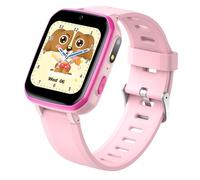 Tosuny Smart Watch for Boys Girls, 1.5 "Pantalla Táctil con Cámara Dual y 15 Juegos Educativos - a Prueba de Agua IP67, Batería de 30 Días, Foto/Video VGA, Control Parental (Pink)