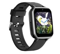 Tosuny Smart Watch for Boys Girls, 1.5 "Pantalla Táctil con Cámara Dual y 15 Juegos Educativos - a Prueba de Agua IP67, Batería de 30 Días, Foto/Video VGA, Control Parental (Black)