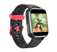 Tosuny Smart Watch para Niños, Reloj Inteligente de Pantalla Táctil de 1.44 "con Juegos, Cámara Dual, Entretenimiento Educativo, Podómetro, Linterna, Despertador, Cronómetro, (Black)