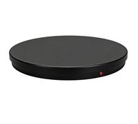 Tosuny Soporte de Exhibición Giratorio Eléctrico, Plataforma Giratoria Resistente de 24 Pulgadas con Control Remoto para Fotografía Escaparate de Productos Grande, Plataforma (Enchufe de la UE)