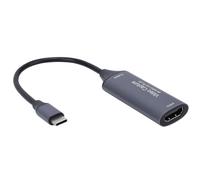 Tosuny Tarjeta de Captura de Video, Tarjeta de Captura 4K USB3.0 HDMI a USB C para Transmisión y Grabación de Juegos, 1080P 60 FPS, Latencia Ultrabaja, para Conmutadores, Cámaras,