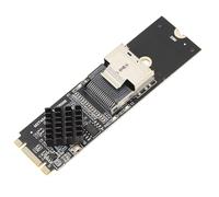 Tosuny Tarjeta de Expansión M.2 NVME a SFF 8087 SATA3.0 para y Linux, Tarjeta Controladora de Expansión de 6 Gbps, 4 Puertos, 6 Gbps, Interfaz Mini SAS36 Pin SFF 8087