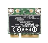 Tosuny Tarjeta de Red MIINI PCIE BCM94313HMGB 802.11B / G/N Soporte de Tarjeta de Red para Modelo G4 G6 G7 CQ43 CQ56 Serie DV6-6000 Serie DV7-7000, Bluetooth 3.0 Incorporado