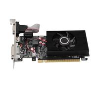 Tosuny Tarjeta Gráfica, 4GB DDR3 128bit 701/667MHz PCIe 3.0 Tarjeta de Video de Juegos, Ventilador de Enfriamiento Silencioso, Salida VGA//DVI, Tarjeta Gráfica Discreta para Oficina y