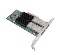 Tosuny Tarjeta PCIe 40GBE, Adaptador Ethernet de 40GBE 2 Puertos para Centros de Datos Cloud Computing Computing de Alto Rendimiento, Tarjeta de Red con Interfaz PCI Express 3.0 X8 Host