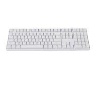 Tosuny Teclado de Juego Mecánico, Teclado Mecánico con Cableado 2.4G//USB C, Retroiluminación LED, Interruptor Azul Intercambiable en Caliente, 108 Teclas Anti -Ghosting, Teclado (White)