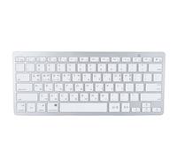 Tosuny Teclado Inalámbrico para PC, Computadora Portátil, Tableta, Teclado Coreano Bilingüe, Teclado Inglés y Tailandés, Teclado de Computadora Inalámbrico con Interruptor de Tijera