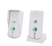 Tosuny Timbre Inalámbrico con Intercomunicador, Alcance de 2 Vías de 500 Pies e IP54 Resistente a la Intemperie para Uso en la Oficina en el Hogar, Batería de Larga Duración y Volumen