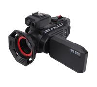 Tosuny Videocámara 4K 53MP, Cámara Grabadora Digital con Pantalla a Color de 3 Pulgadas, Zoom Digital 50X, Enfoque Automático, Cámara WiFi Vlogging para Viajes, Fotografía (Black)