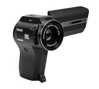 Tosuny Videocámara con Cámara de Vídeo 8K, Cámara de Vlogging WiFi de 75MP con Lente Dual y Pantalla Giratoria, Videocámara de Mano con Zoom de 40X y Control Remoto