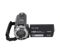 Tosuny Videocámara con Cámara, Grabadora Digital FHD 1080P 30MP, Pantalla LCD de 3,0, Zoom 16X, Visión Nocturna por Infrarrojos, Videocámara Antivibración con Luz de Relleno y Batería