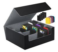 TOSUTO Caja de Cartas para MTG, Caja para cartas Magic the Gathering para 1800+ Cartas,Cajas de Almacenamiento de Tarjetas,Cajas de Cubierta Magnéticas Premium, para TCG Magic