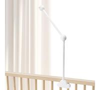 TOSUTO Soporte Móvil Para Bebé, Soporte De Madera Para Cuna, Altura Ajustable, Brazo Móvil De Cuna Extraíble,Brazo Móvil Para Colgar Móviles De Cuna/De Campanillas De Viento
