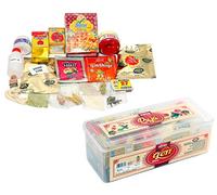 TOTA Kit completo de Puja Samagri con Kumkum, Kalava y otros artículos Puja. Juego de 21 productos Pooja en caja transparente.