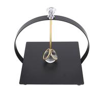 Totador de servilletas de hierro Dispensador de servilletas de mesa con barra de bar de centro creative Pull Rod For Home Kitchen Restaurant Hotel Cafe Bar Arc Many (Negro)