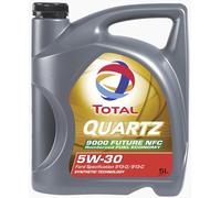 Total Aceite de Motor 5L Cuarzo Future NFC 9000 5W-30 Acea A5 B5 2008 Acea