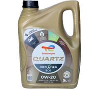 TOTAL Aceite de motor Quartz 0W-20 Aceite para motor 5 L