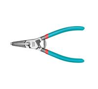 TOTAL - Alicate Recto para Apertura Externa de Arandelas - 180mm - Facricado en Acero Cr-V y Acabado en Pulido Negro - Resistente a la Corrosión - Para Anillos de Retención Exterior