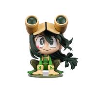 Total Anime Tsuyu Asui (Kawaii) - 4-Inch Scale Articulated Mini-Figure with Disp