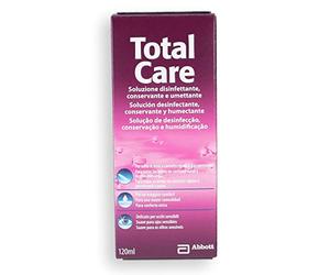 Total Care - Solución desinfectante, almacenadora y humectante, 120 ml