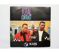 Total Contrast Kiss 7" London LON155 EX/EX 1987 picture sleeve