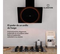 Total Eclipse Campana extractora | Iluminación led | Táctil | 594,2 m³/h | Extracción/recirculación de aire Klarstein