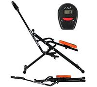 Total Fitness Body Crunch Pro con monitor, ideal para hacer abdominales, AB7700