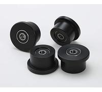 Total Gym Replacement Juego de 4 ruedas/rodillos para modelos 1000, 1100, 1400, 1500, 1600, 1700, 1800, 1900, Achiever, Force, Gold, Max, Platinum, Platinum Plus, Pro, Supra, Supreme, Ultima, Ultra,