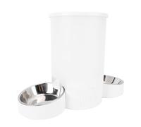 Total Machine Cat Dispensador de Alimentos Automático para Gatos y Perros, 3L, WiFi 2.4g, Tazón Doble, hasta 12 Porciones/6 Comidas por Día