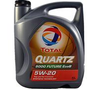 Total Quartz 9000 Futuro Ecob 5 W-20 Aceite de Motor, 5 L