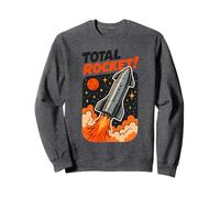 ¡Total Rocket! Diseño Retro Inspirado en SpaceX Sudadera