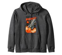 ¡Total Rocket! Diseño Retro Inspirado en SpaceX Sudadera con Capucha