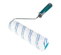 TOTAL - Rodillo Pintura Acrílico 230 mm - Fibra 12 mm para Superficies de Rugosidad Media - Mango Plástico Ergonómico - Para Pintura Interior Profesional - No Incluye Cubeta