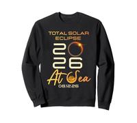 Total Solar Eclipse 2026 At Sea Cruise Ship Family Match Sudadera
